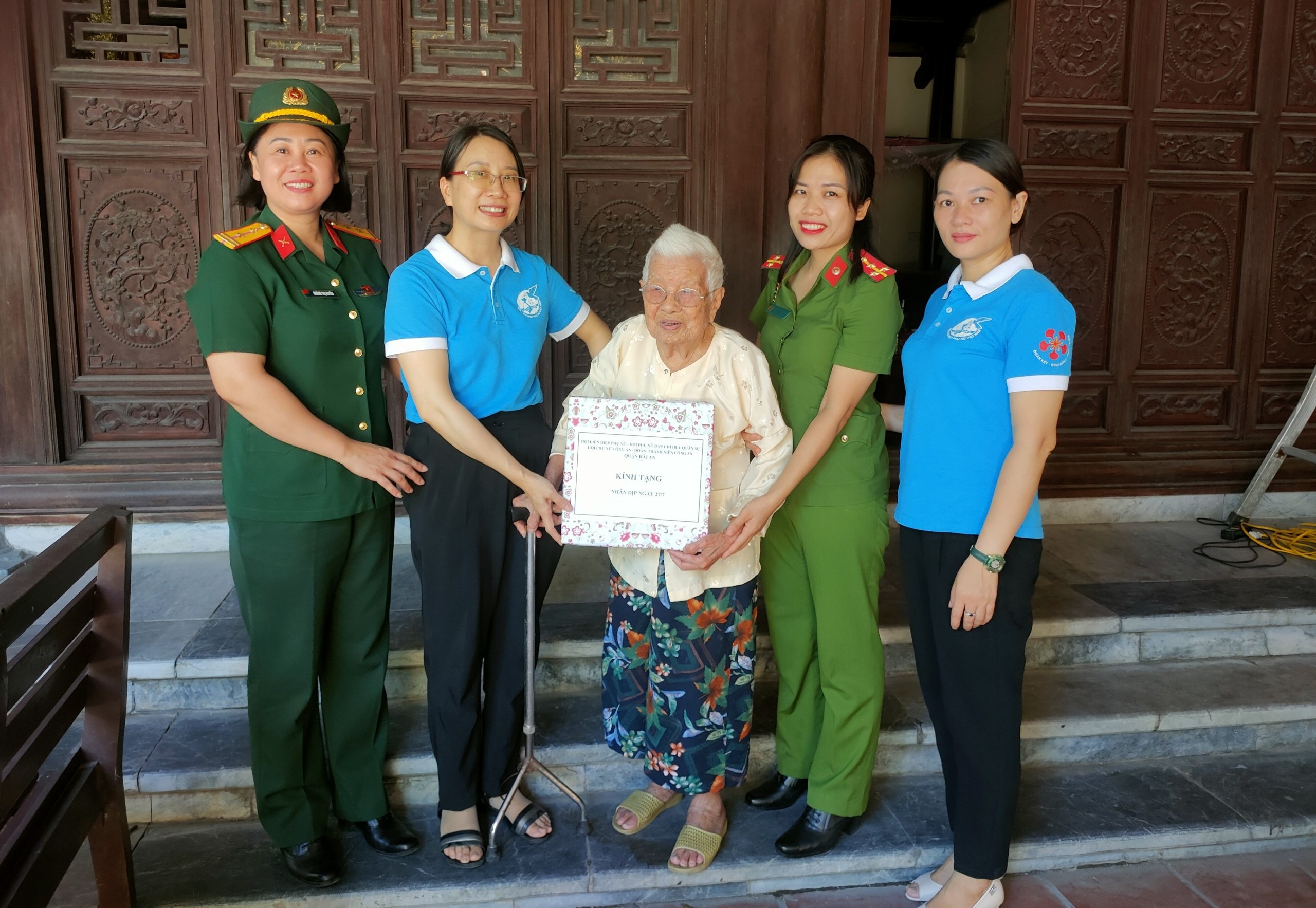 Công an các đơn vị, địa phương tổ chức các hoạt động tri ân nhân kỷ niệm 75 năm Ngày Thương binh, Liệt sỹ